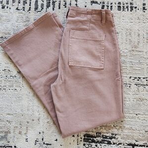 Risen Ankle Flare Jeans